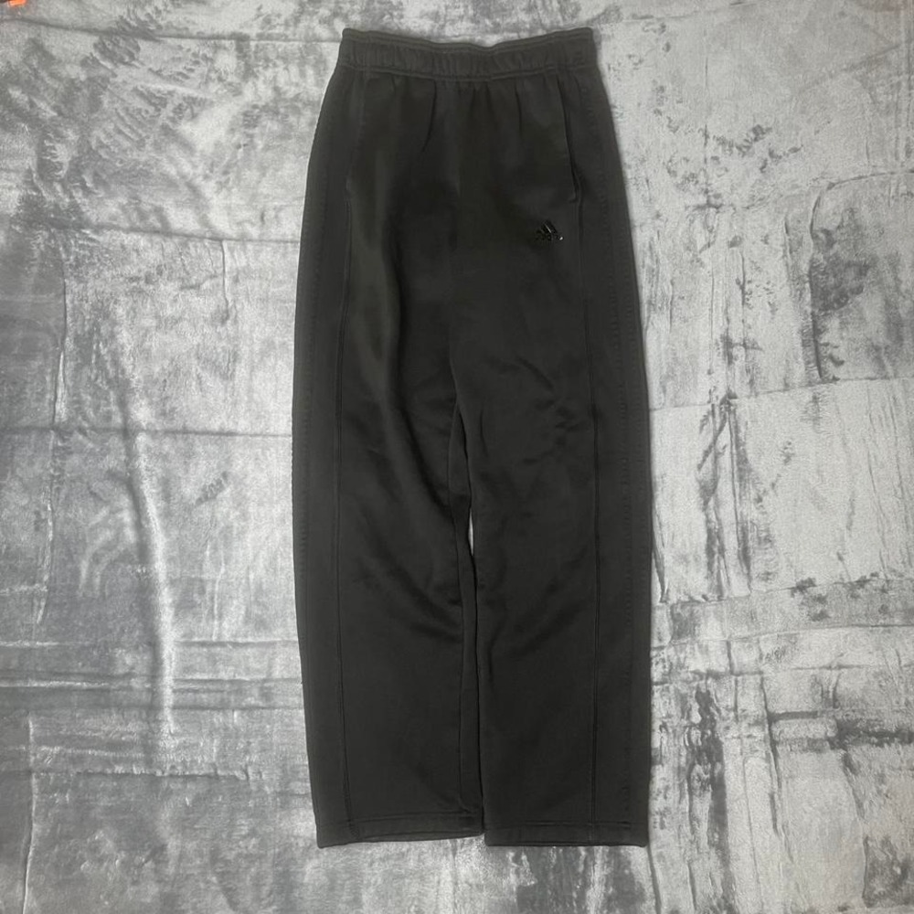 Adidas essential men's triple black track pants performance skater‎